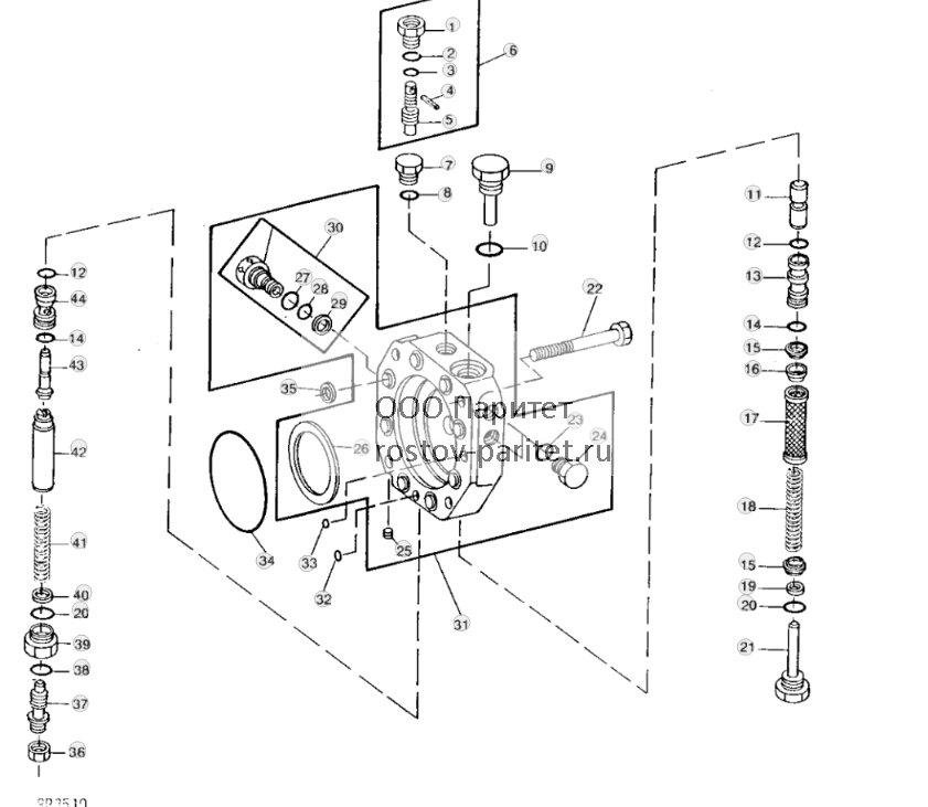 Hydraulic Pump Stroke Control Valve 